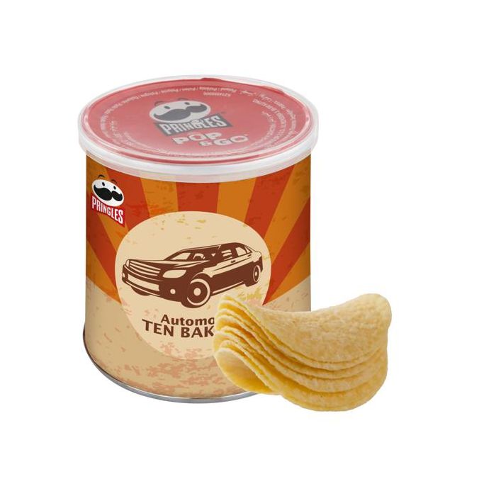 Pringles in snackdoosje