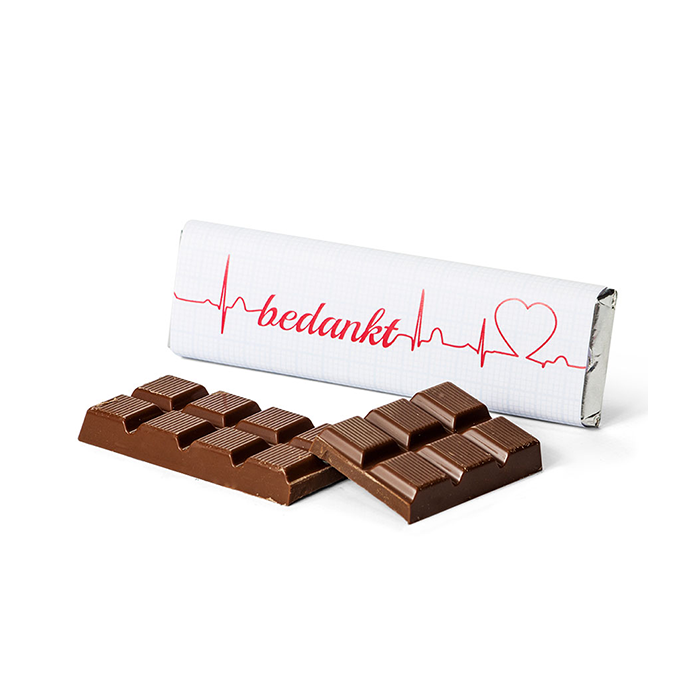 Chocoladereep voor de zorg