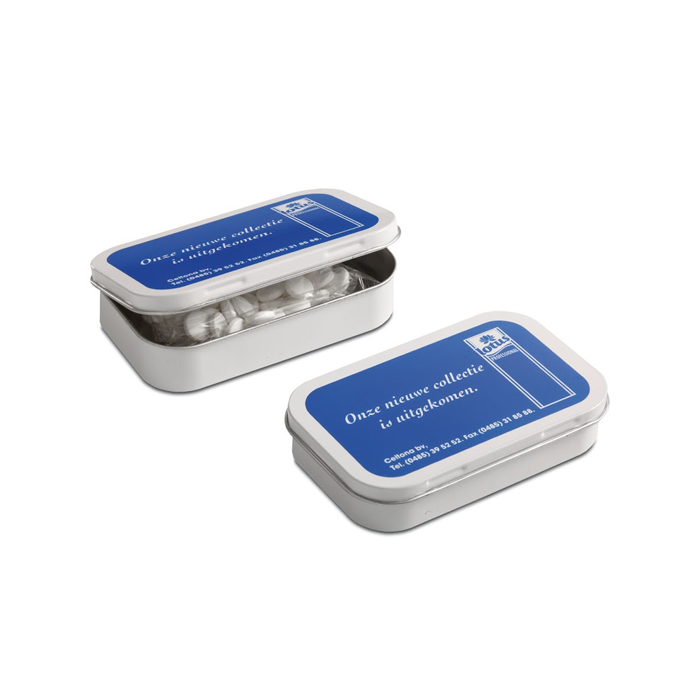 Groot scharnierblik pepermunt