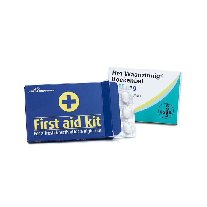 medicijndoosje met snoepjes