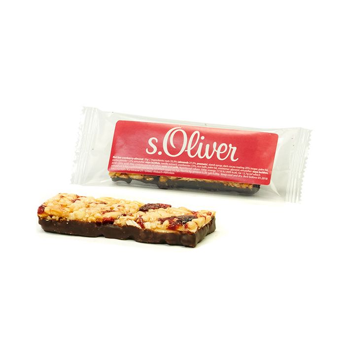 Mueslireep chocolade-cranberry