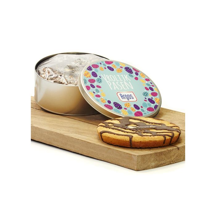 Paastaart in geschenkblik