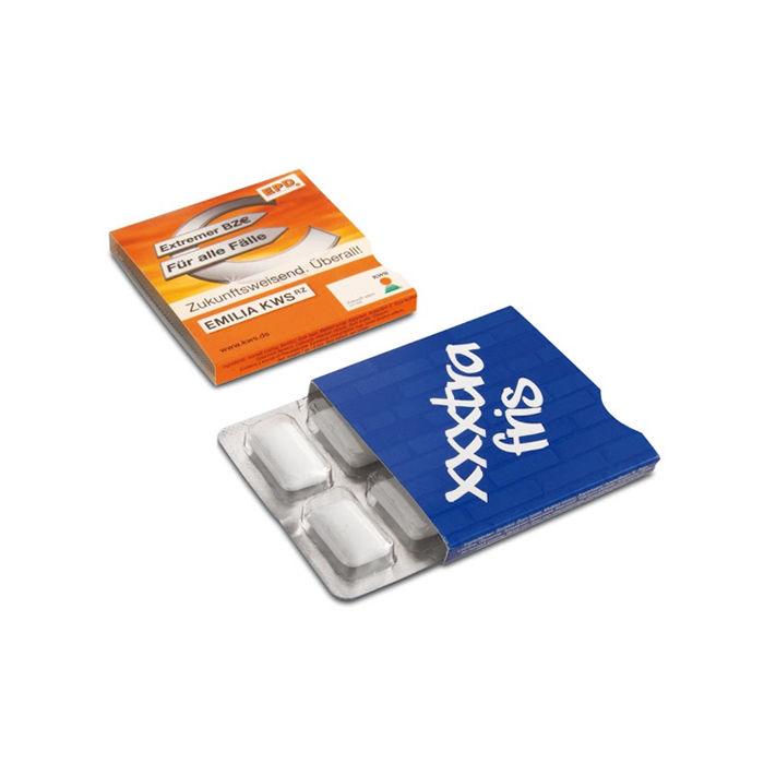 Pakje kauwgom met 6 stuks