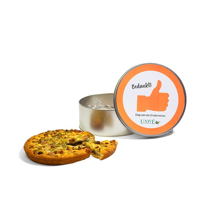 Taart in blik - Dag van de Ondernemer