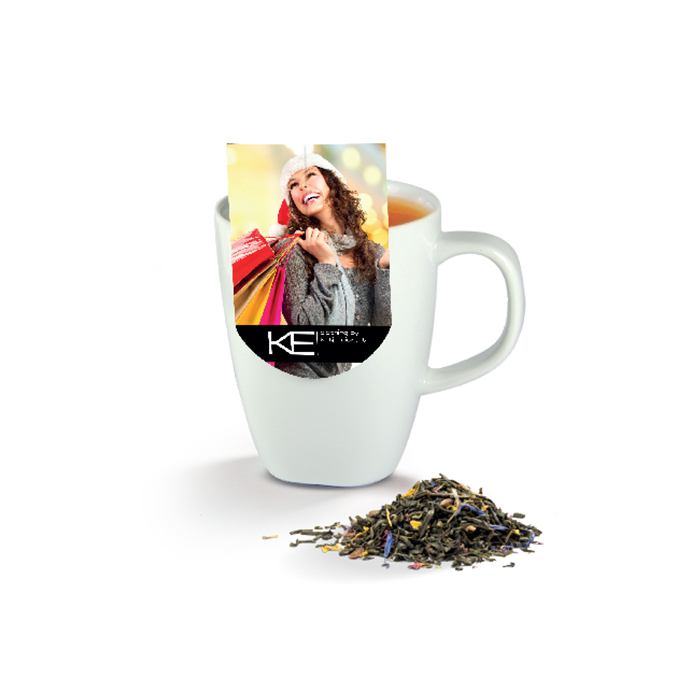 Theezakje met eigen label