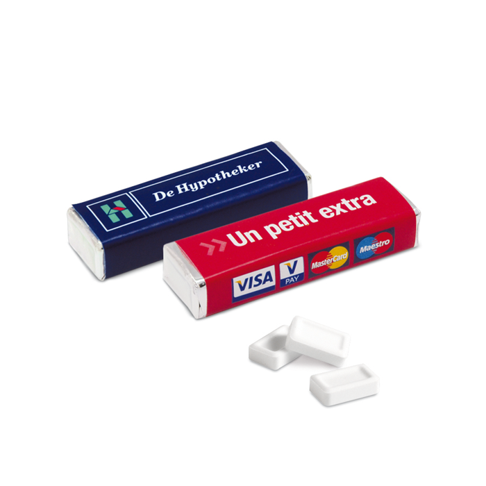 Vierkant pepermunt rolletje