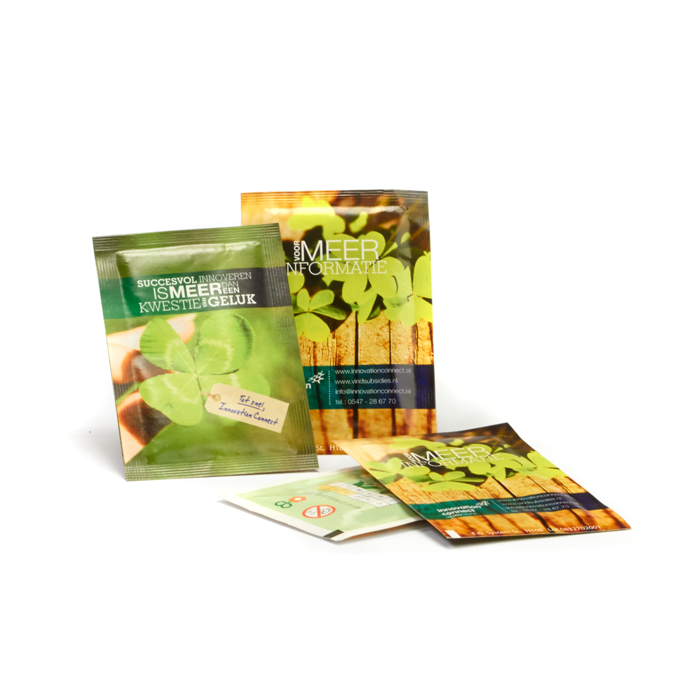 Zaadzakjes met eigen logo