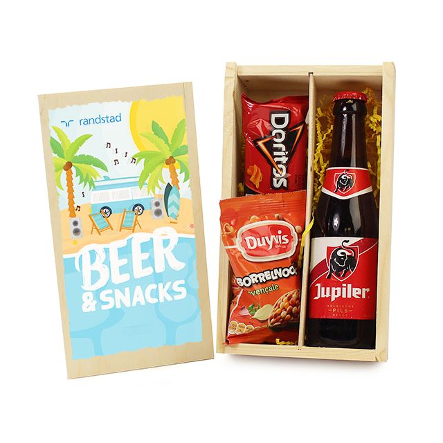 Borrelkistje met bier