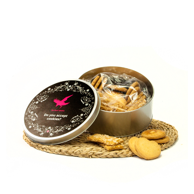 Roomboterkoekjes in blik