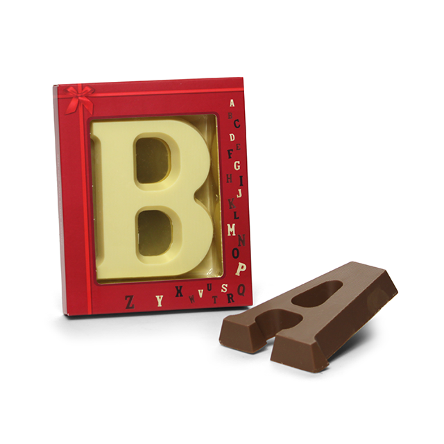 Chocoladeletter A t/m Z, 80 gram