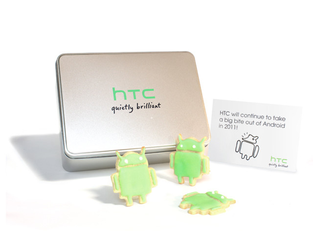 Android koekjes voor HTC