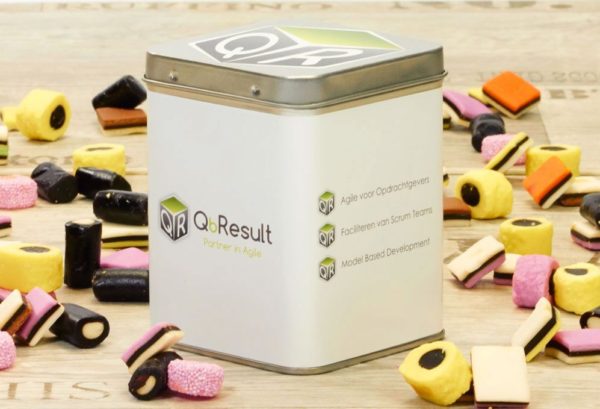 Blik met drop: samenwerken smaakt naar meer!