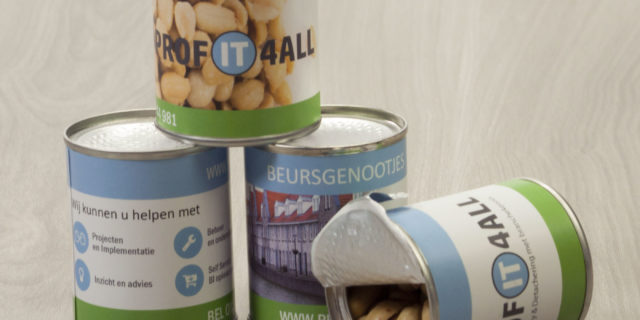 Blikje Beursgenootjes Prof-IT4all