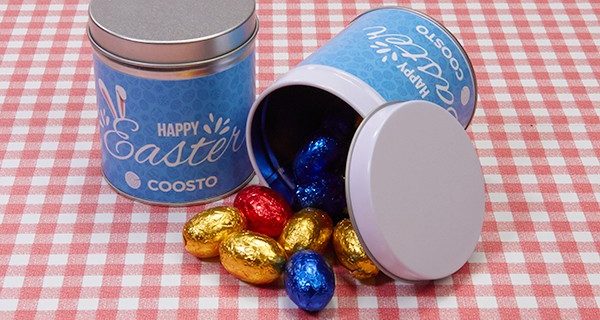 Paaseitjes voor Coosto
