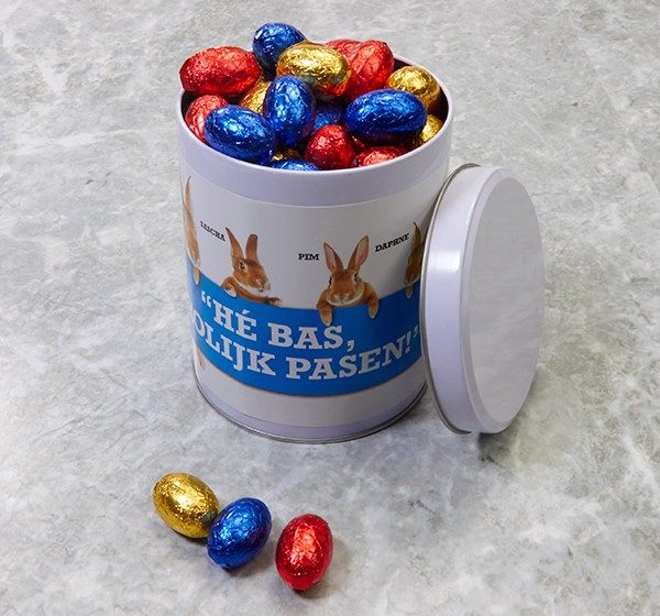 'Hé Bas, Vrolijk Pasen!'