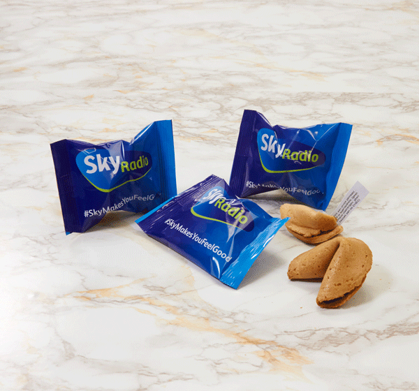 Fortune Cookies met songs voor Skyradio