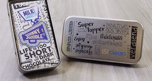 Blikken met fijn suikerfeest voor ISI Clean