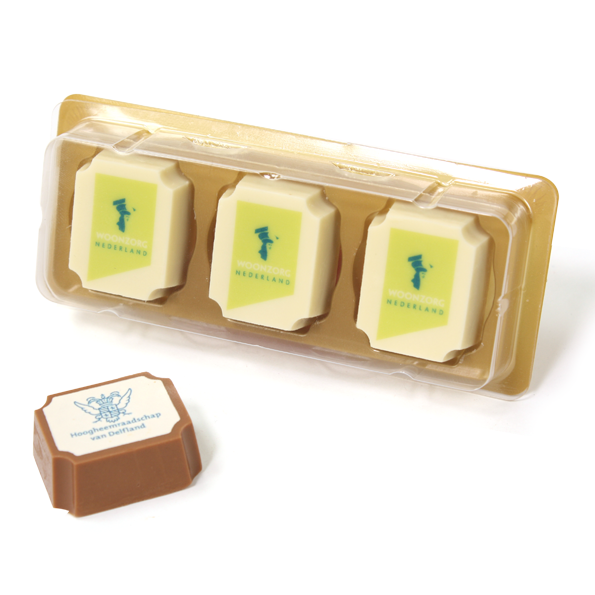 Chocoladegeschenken met bedrukking, wat is er mogelijk?