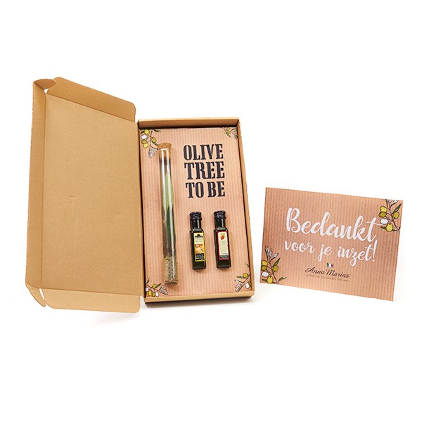 Olive tree-to-be: Duurzaam en gewoon heel erg leuk om te krijgen