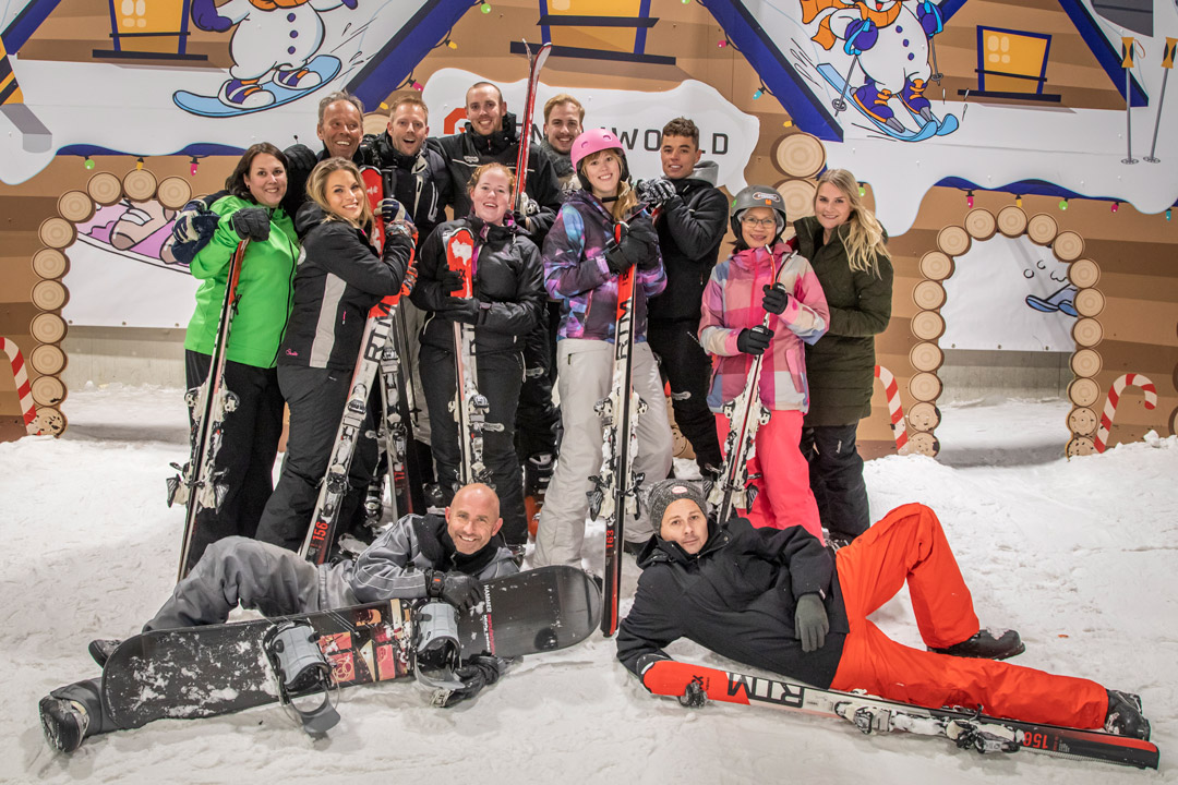 Lancering kerstgeschenken.nl in SnowWorld