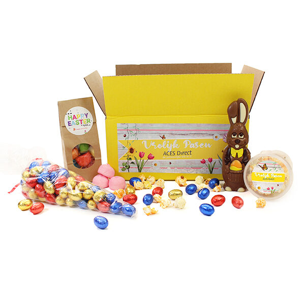 Nieuw in het assortiment! Paaspakketten om uit te delen.